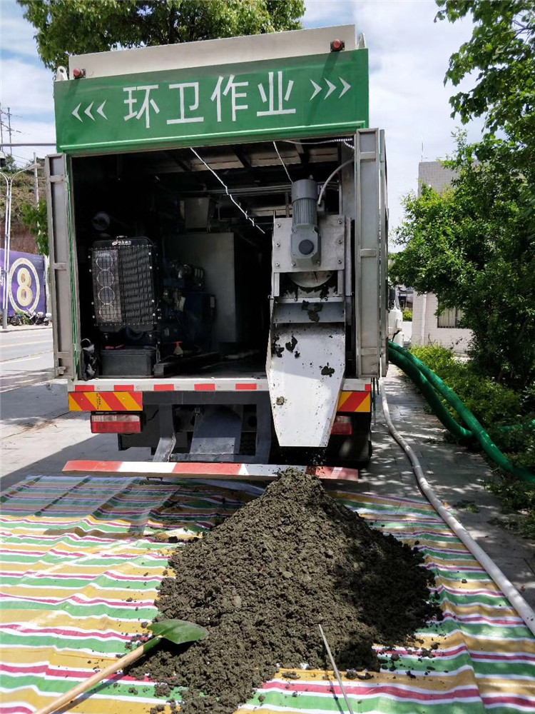 阳江淤泥干湿分离